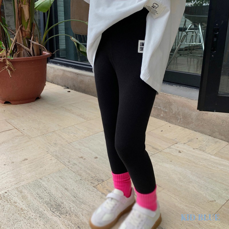 Quần Dài Thể Thao Lưng Thun Co Giãn Tốt Thời Trang Xuân Thu Cho Bé Gái