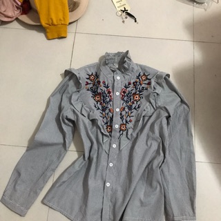 Combo áo smi và áo khoác zara