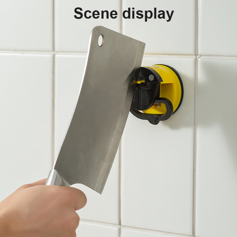 Đá Mài Dao Mini Hai Mặt Bằng Thép Vonfram Hình Vịt Vàng Có Giác Hút Đa Ứng Dụng Cho Nhà Bếp