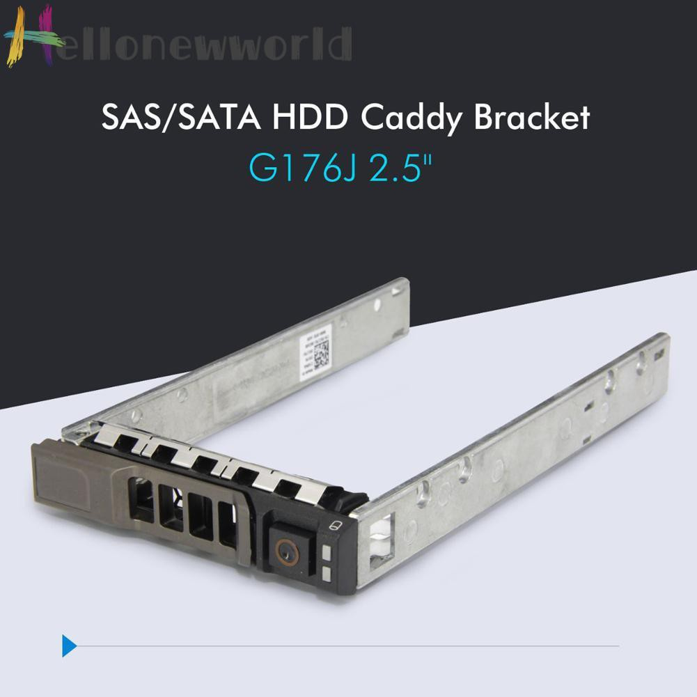 Hellonewworld 2.5 inch SAS/SATA HDD Tray Hard Disk Bracket for Dell R805 X R900 R710 Server