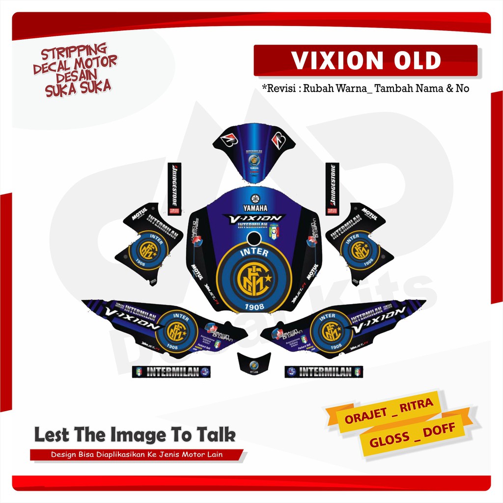 Decal dán tường V-IXION