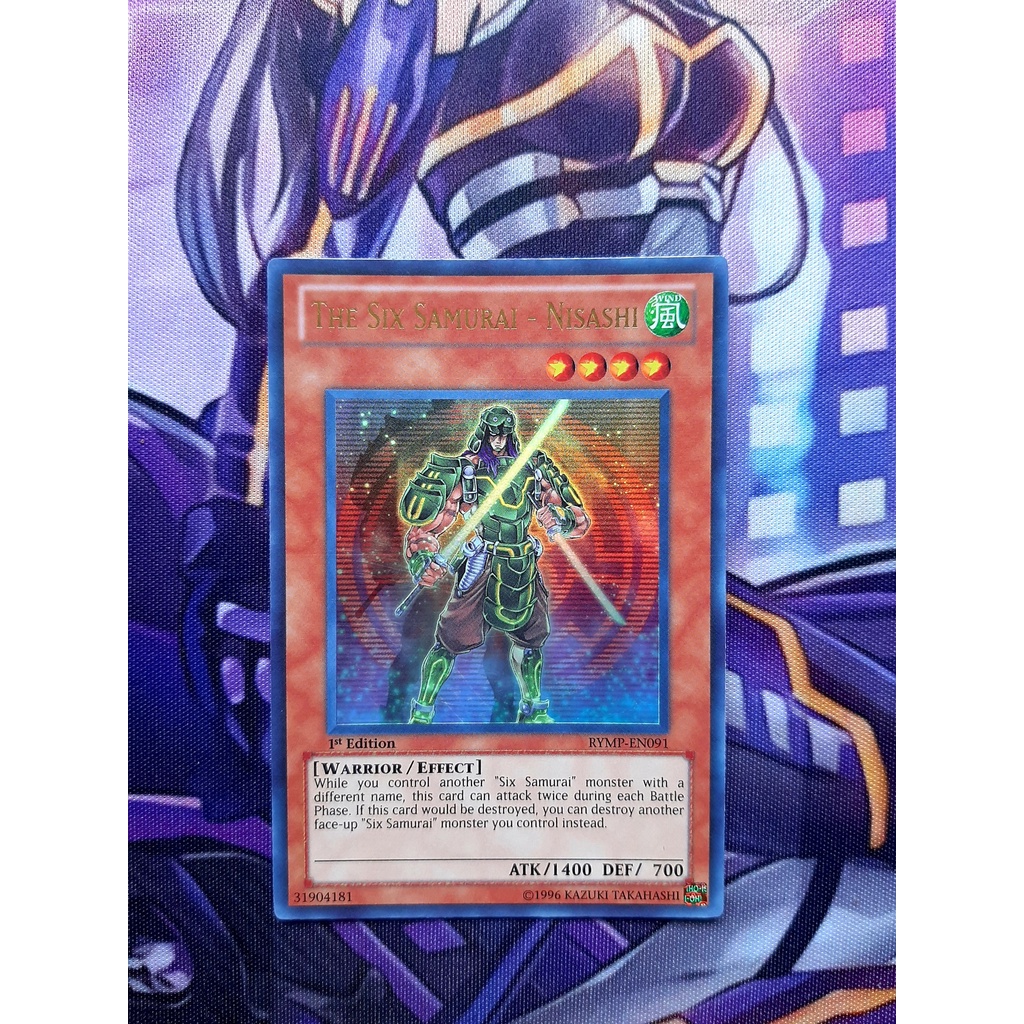 Thẻ Bài Mint90 Yugioh Monster The Six Samurai - Nisashi - RYMP-EN091 - Ultra Rare
