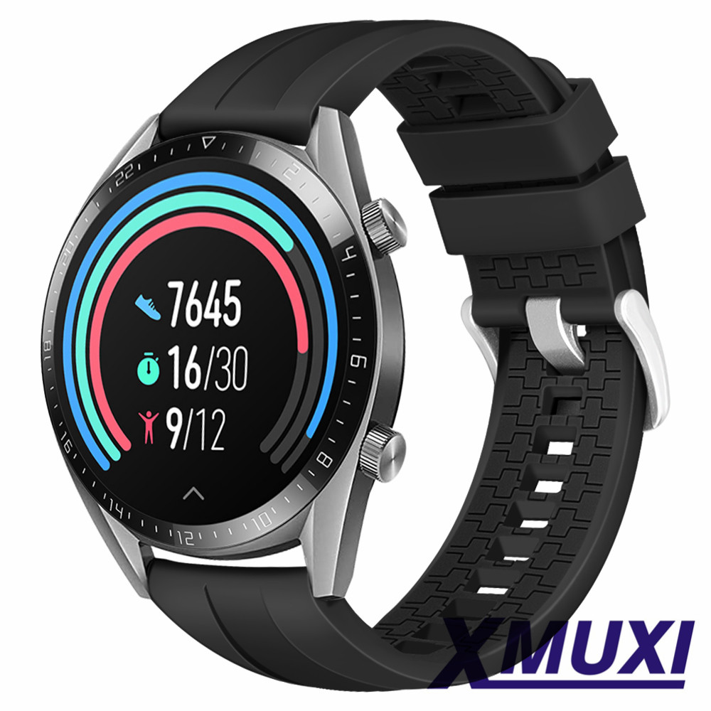 Dây Đeo Silicon 22mm Cho Đồng Hồ Samsung Galaxy Watch 46mm / Huawei Watch Gt 2 / Samsung Gear S3 Classic / Samsung S3 Frontier Xmuxi71005