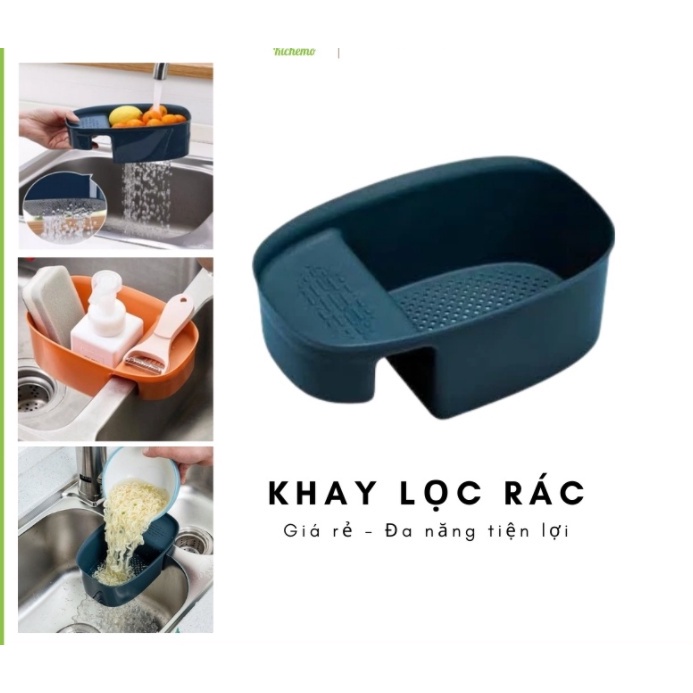 Khay Lọc Rác Gắn Bồn Rửa Bát, Bồn Rửa Chén Đa Năng Nhiều Mẫu Mã