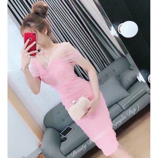 Đầm body nhún siêu xinh