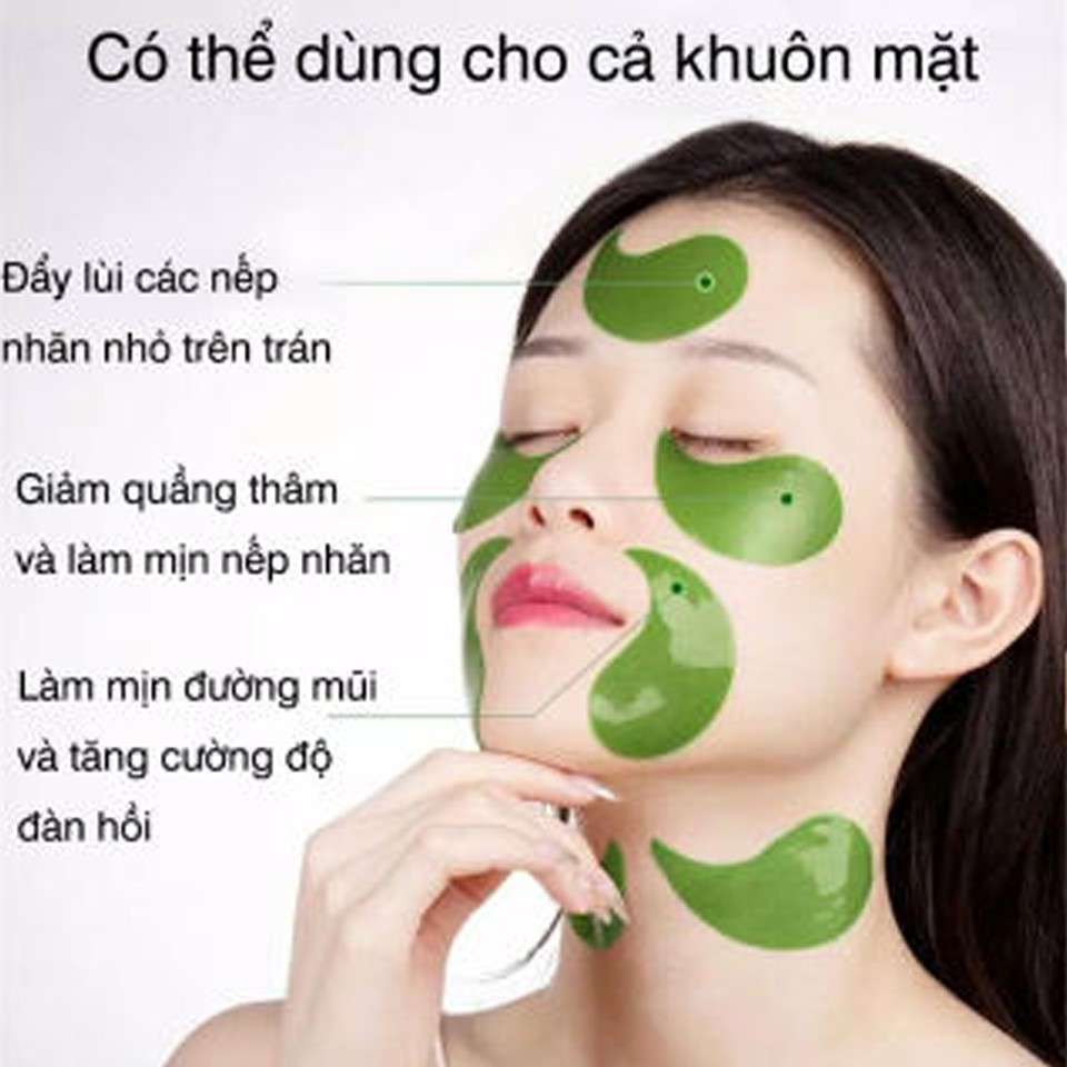 Mặt nạ mắt BIOAQUA Tảo Biển Nội địa Trung (60 miếng) - Giảm thâm nhăn quầng mắt bọng mắt hiệu quả | BigBuy360 - bigbuy360.vn