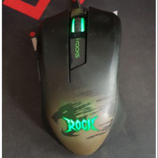 Chuột Gaming I-rocks IRM09 led xanh