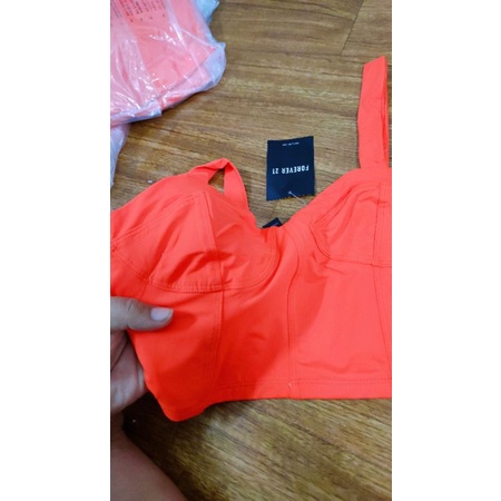 Áo croptop f21 vnxk - Cam