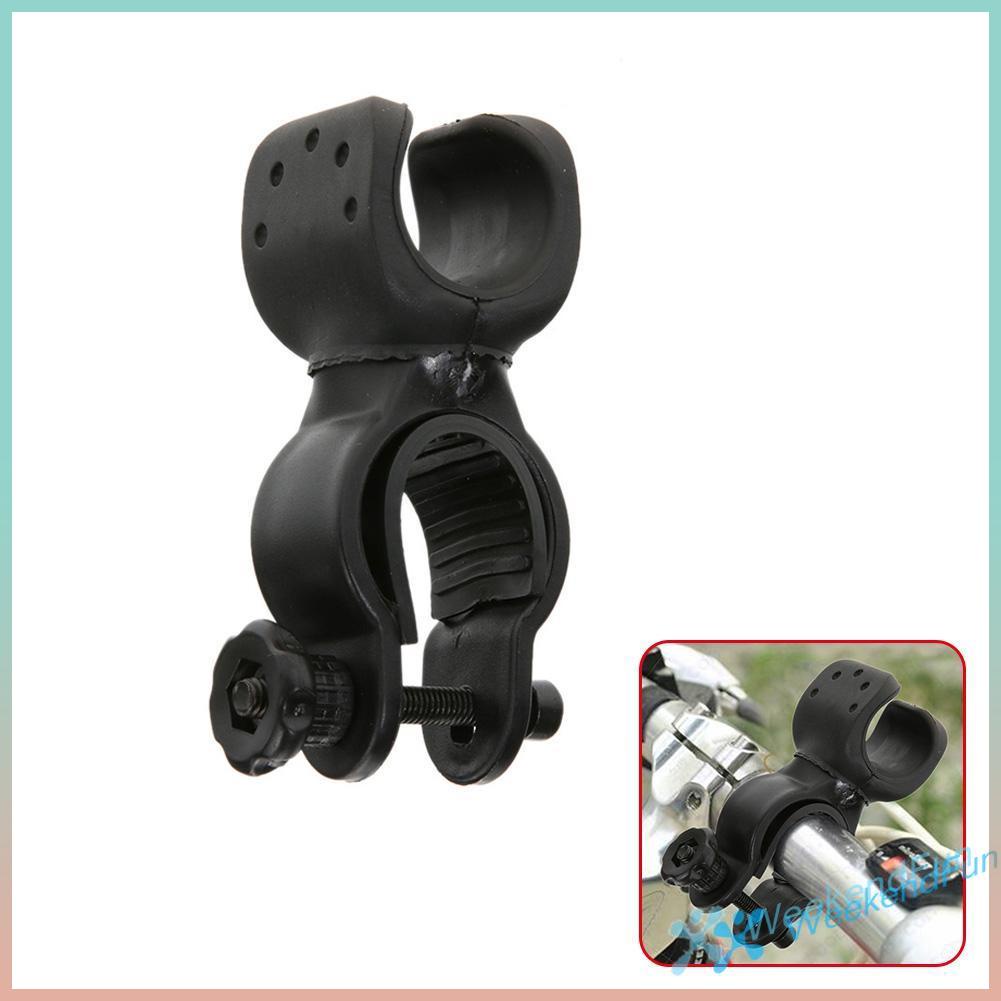 Kẹp giữ đèn pin có thể xoay 360 độ gắn tay cầm xe đạp