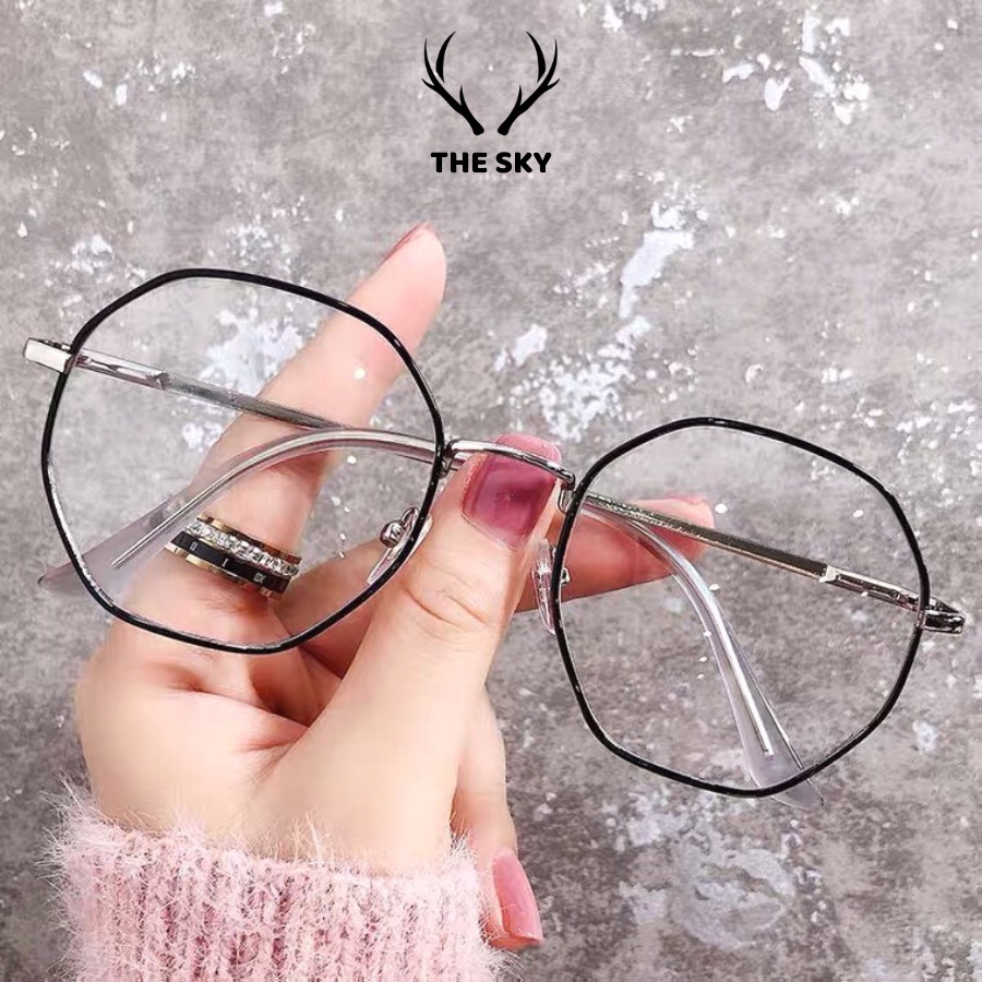 Kính Mát Thời Trang Unisex  ♥️ Bảo Vệ Mắt Chống Ánh Sáng Xanh Phong Cách Thời Trang Hàn Quốc