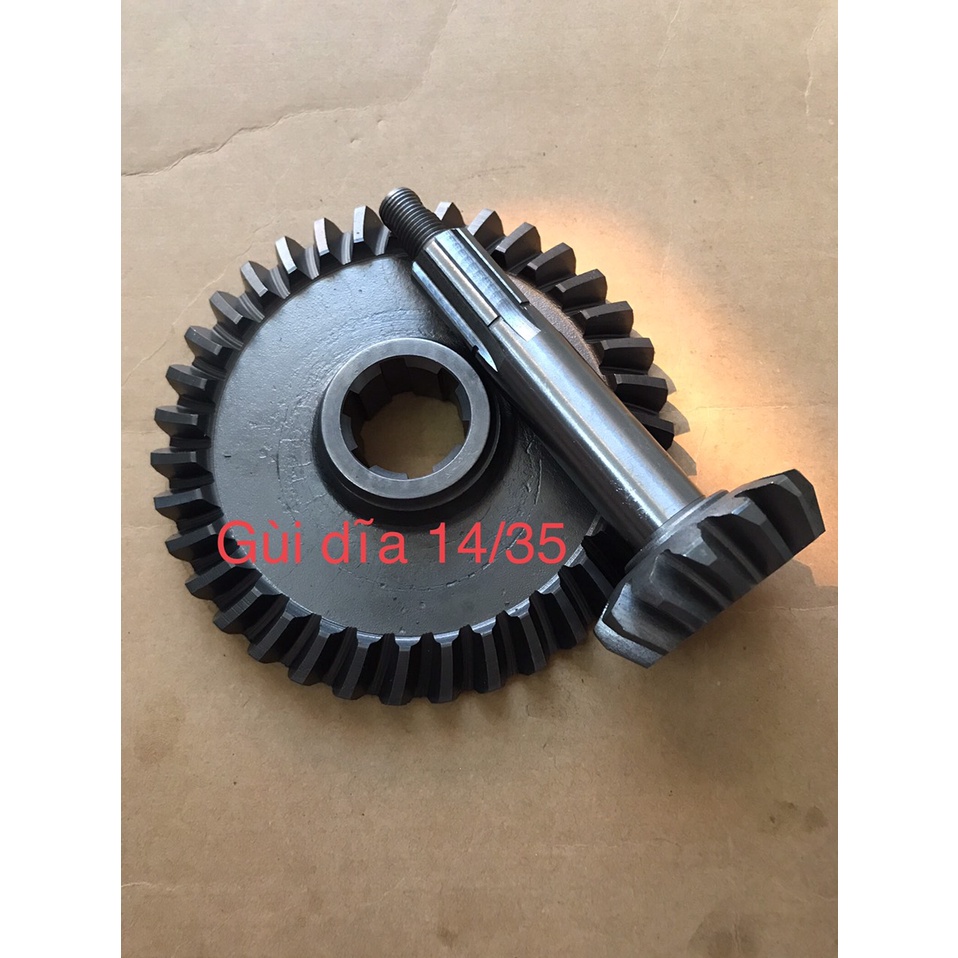 Bộ gùi thơm+dĩa cầu 14R/35R chất lượng cao dành cho các dòng xe ba gác, xe ba bánh