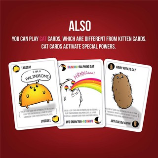 Exploding Kittens Card Board Game Party Get-together Drinking Cards Game