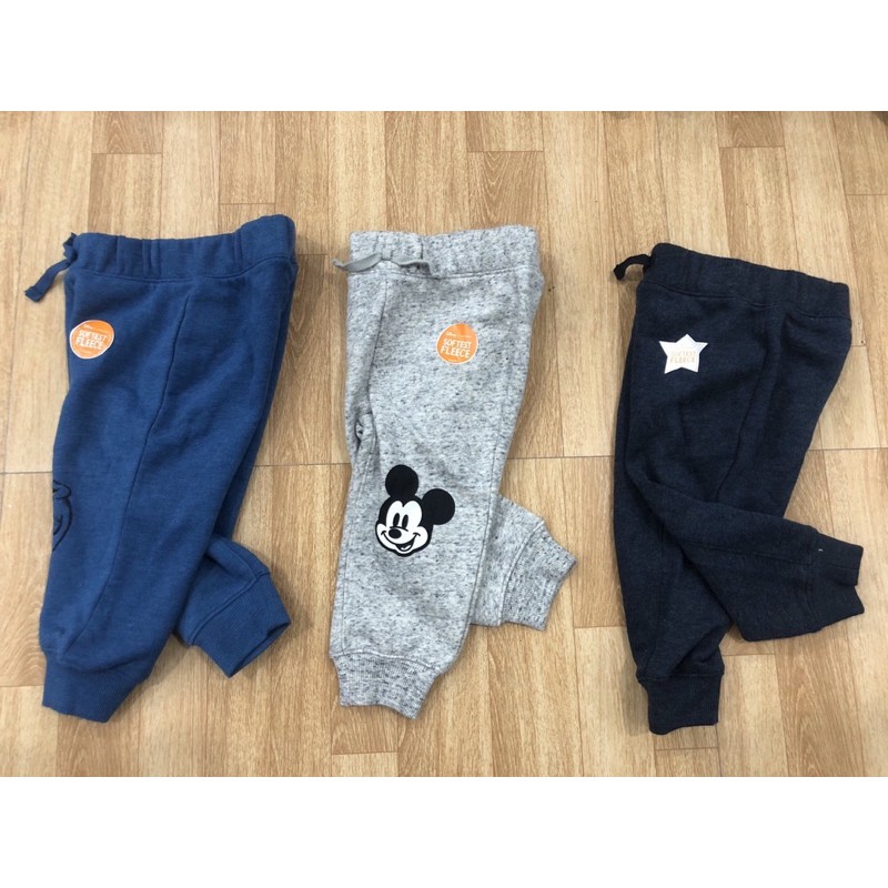 Quần dài bé trai nỉ bông nỉ da cá Jogger Jumping Beans size 12 tháng đến 5 tuổi.chọn màu