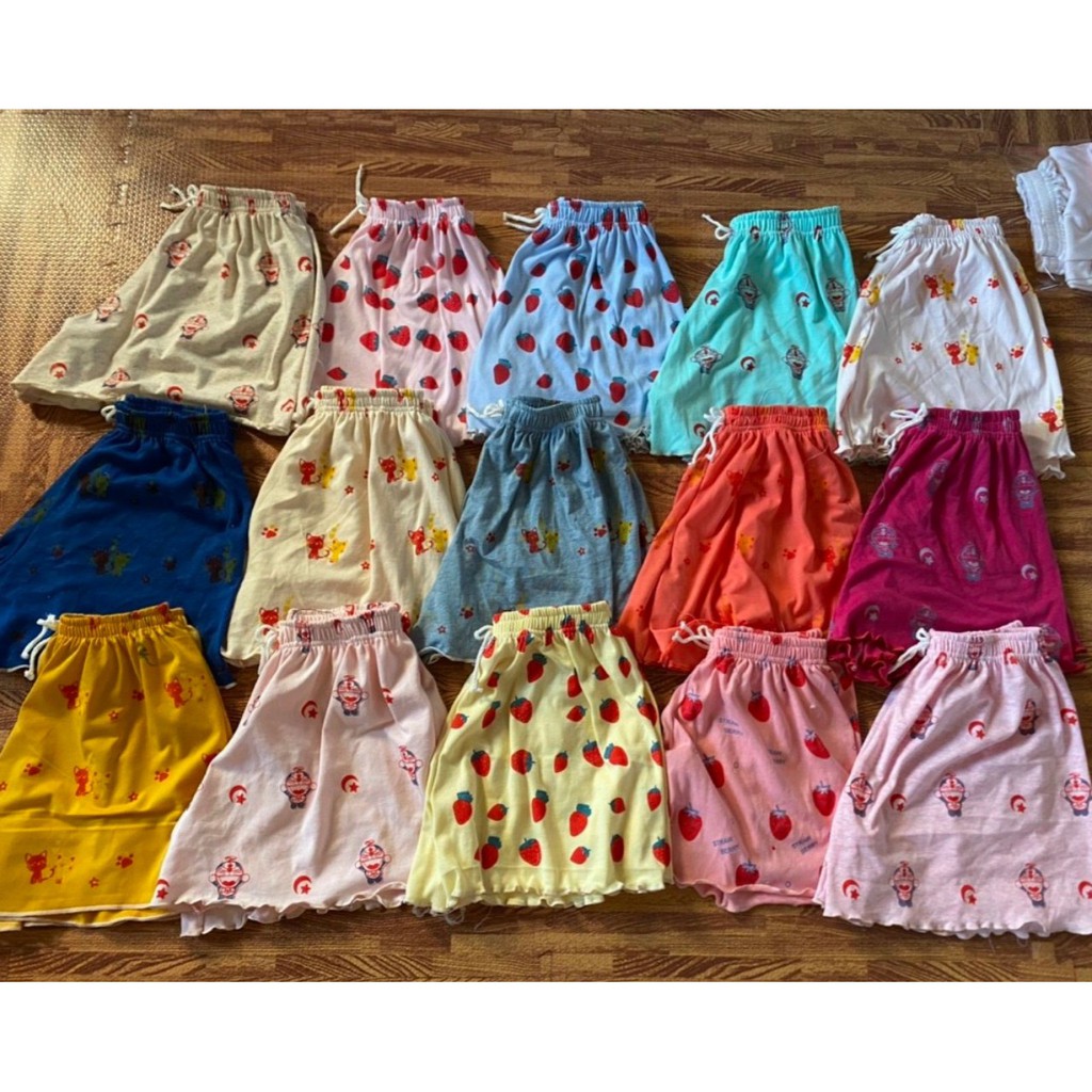 Quần đùi nữ họa tiết dễ thương, quần đùi cotton mặc nhà cho nữ size lớn Chiro | BigBuy360 - bigbuy360.vn