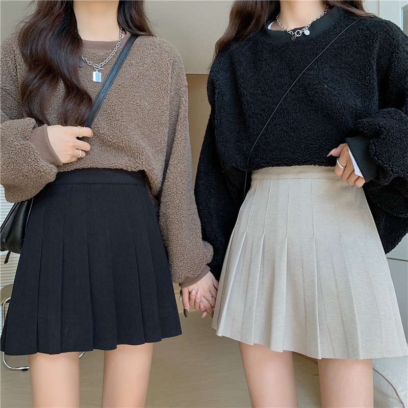 Chân váy xếp ly lưng cao thời trang mùa xuân 2020 dễ thương dành cho nữ | BigBuy360 - bigbuy360.vn