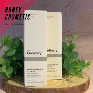 (BILL UK)The ordinary serum sáng da, se khít lỗ chân lông - Niacinamide 10% + Zinc 1% 30ml/60ml
