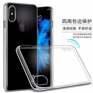 Ốp lưng iPhone X trong suốt phủ nano chống xướt hiệu Imak
