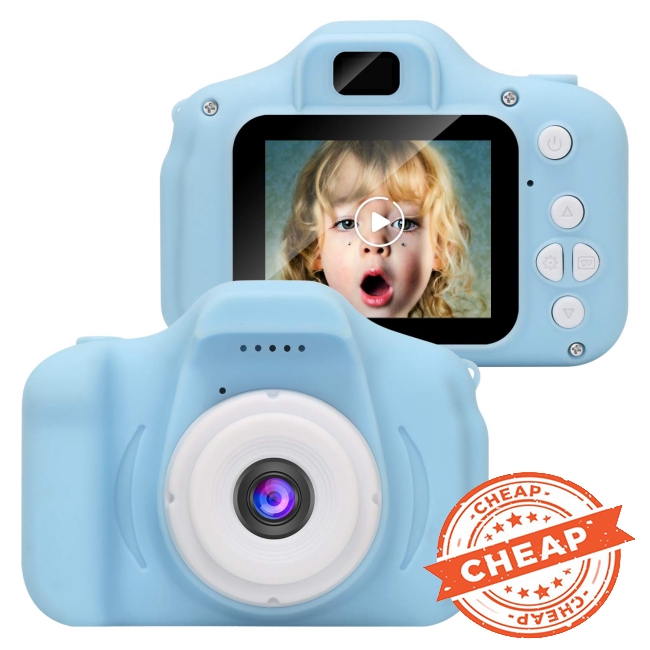 Máy ảnh kỹ thuật số mini 2.0 inch 8Mp 1080P hỗ trợ thẻ nhớ/ngôn ngữ tiếng Anh