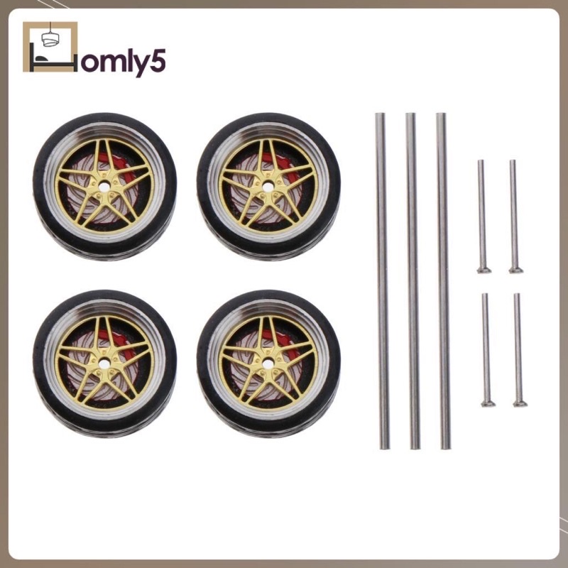 Bánh Xe Hotwheels tỉ lệ 1:64 Bánh Xe cao Su Premiums