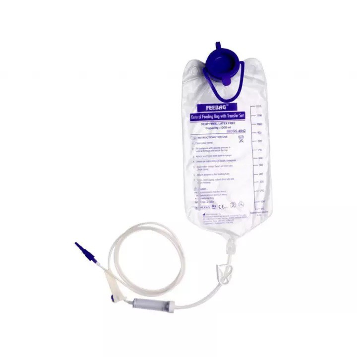 Túi Truyền Enema Cà Phê, Túi Thải Độc Đại Tràng, Túi Cho Ăn 1200ml