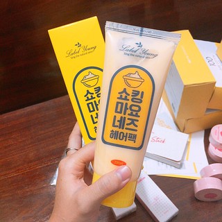 Mặt nạ tóc - shocking mayonnaise hair pack #label_young