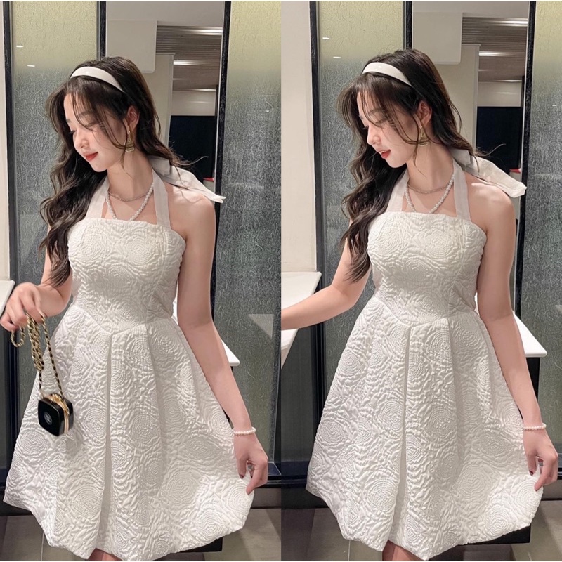 ❌ ĐẦM - VÁY GẤM HỞ LƯNG ĐI TIỆC * VENUS * | BigBuy360 - bigbuy360.vn