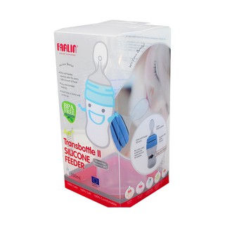 Bình thìa ăn dặm Farlin Top 193A (100% silicone)
