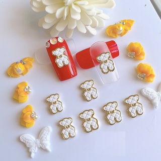 Charm gắn móng con gấu , cham nail trang trí móng mã 41, 42, 43