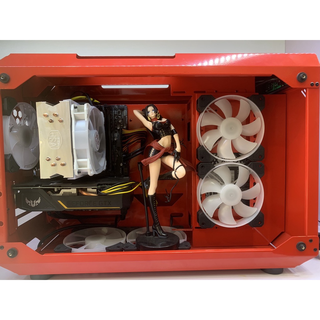 Cây máy tính thế hệ mới nhất vỏ ZAKU I3 10105F cạc RX 5504GB ram 8GB chiến mọi loại game bảo hành 36th