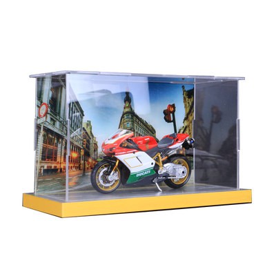 MITO 1:18 Kawasaki H2R Ducati BMW Honda mô phỏng xe máy mô hình cảnh chống bụi hiển thị Hood