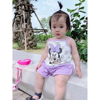 BỘ 2 DÂY COTTON CHO BÉ GÁI