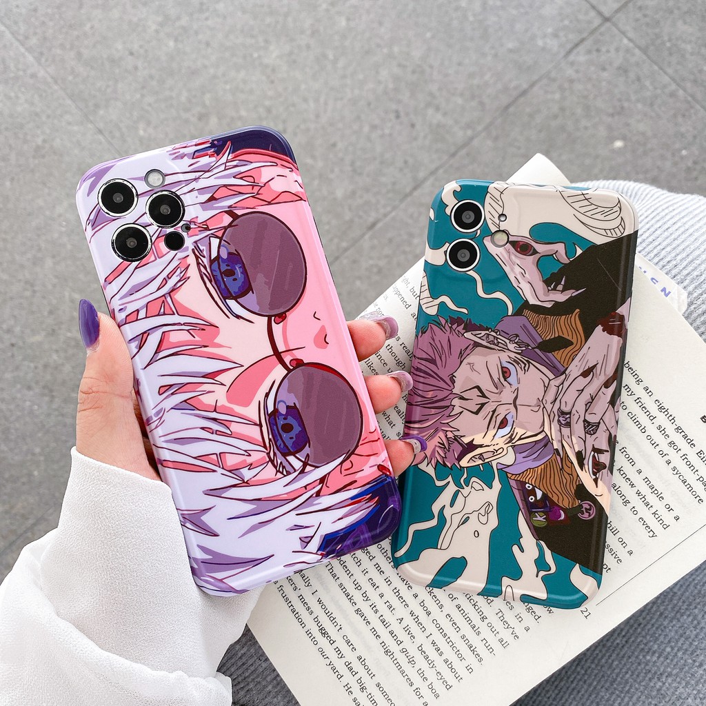 jujutsu kaisen Ốp iphone 12 12promax 11 11pro XR XS Max 7/8 plus SE2020 ốp lưng gojo satoru | BigBuy360 - bigbuy360.vn
