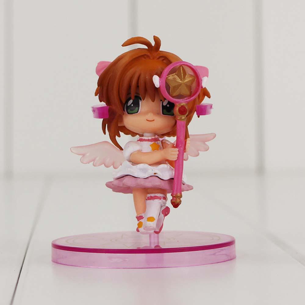 Mô Hình Đồ Chơi Nhân Vật Hoạt Hình Thủ Lĩnh Thẻ Bài Sakura Bằng PVC