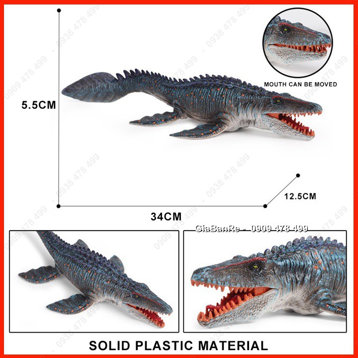 Mô Hình Khủng Long Thủy Sinh Khổng Lồ Mosasaurus - 7740.2