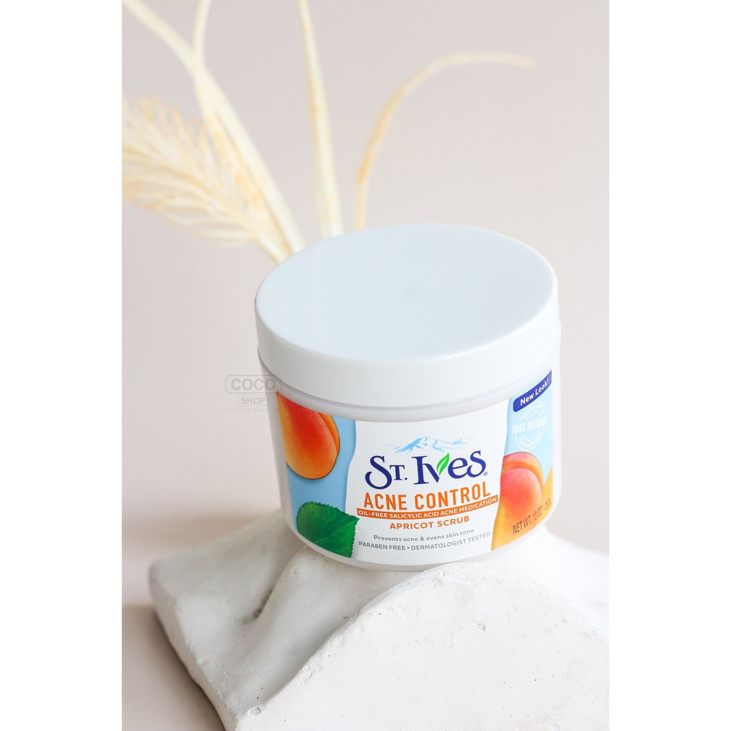Tẩy Da Chết Body ST.Ives Acne Control Apricot Scrub [COCOLUX]