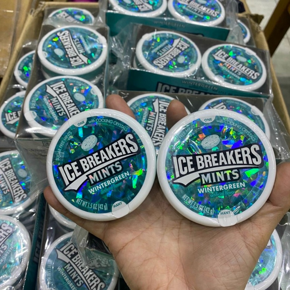 Kẹo ngậm không đường Ice Breakers 42g Mỹ - Date tháng 1/2023