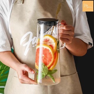Bình nước thủy tinh chịu nhiệt (1 - 1.6L)