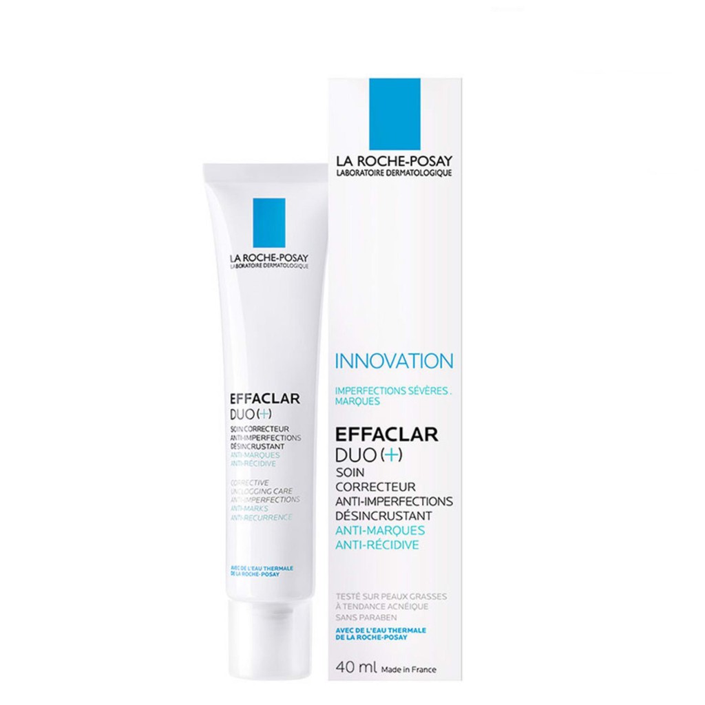 Kem Giảm Mụn La RochePosay Effaclar Duo (+) Ngừa Thâm 40ml