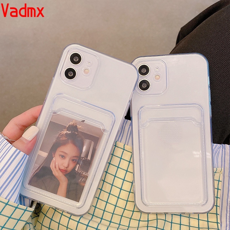 Ốp Điện Thoại Mềm Dạng Ví Đựng Thẻ Cho Samsung Galaxy M62 F62 Note 10 Lite M51 A60 M4