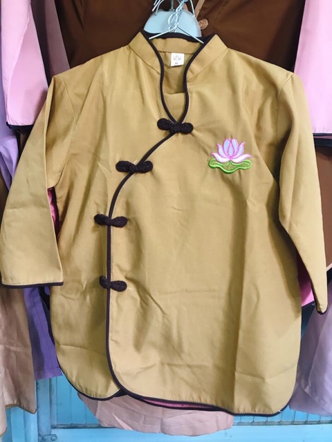 Đồ Lam Đi Chùa Cho Bé Iu # Tàu Xéo # Đồ Bộ Bé Gái # Quần Áo Bé