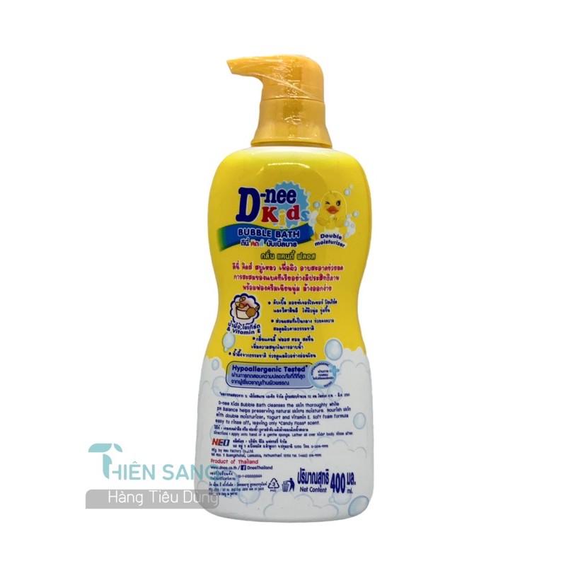 Sữa tắm Dnee kid hình thú 400ml Thái Lan