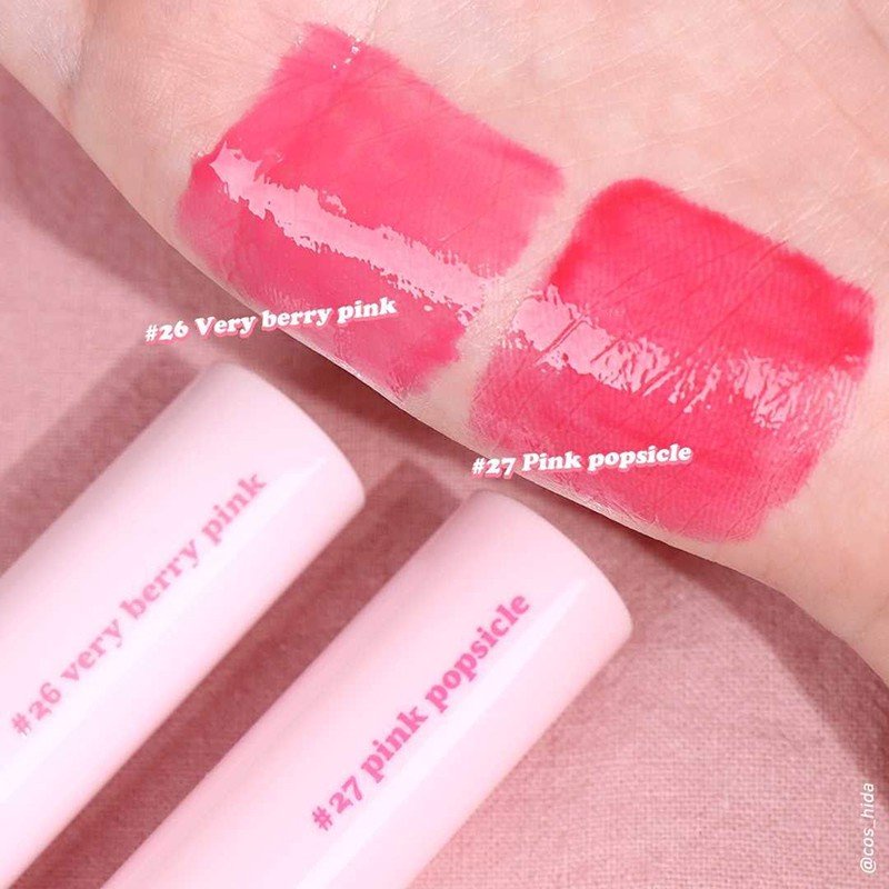 (Mầu Mới 26,27) Son Tint Lì Romand Juicy Lasting Tint