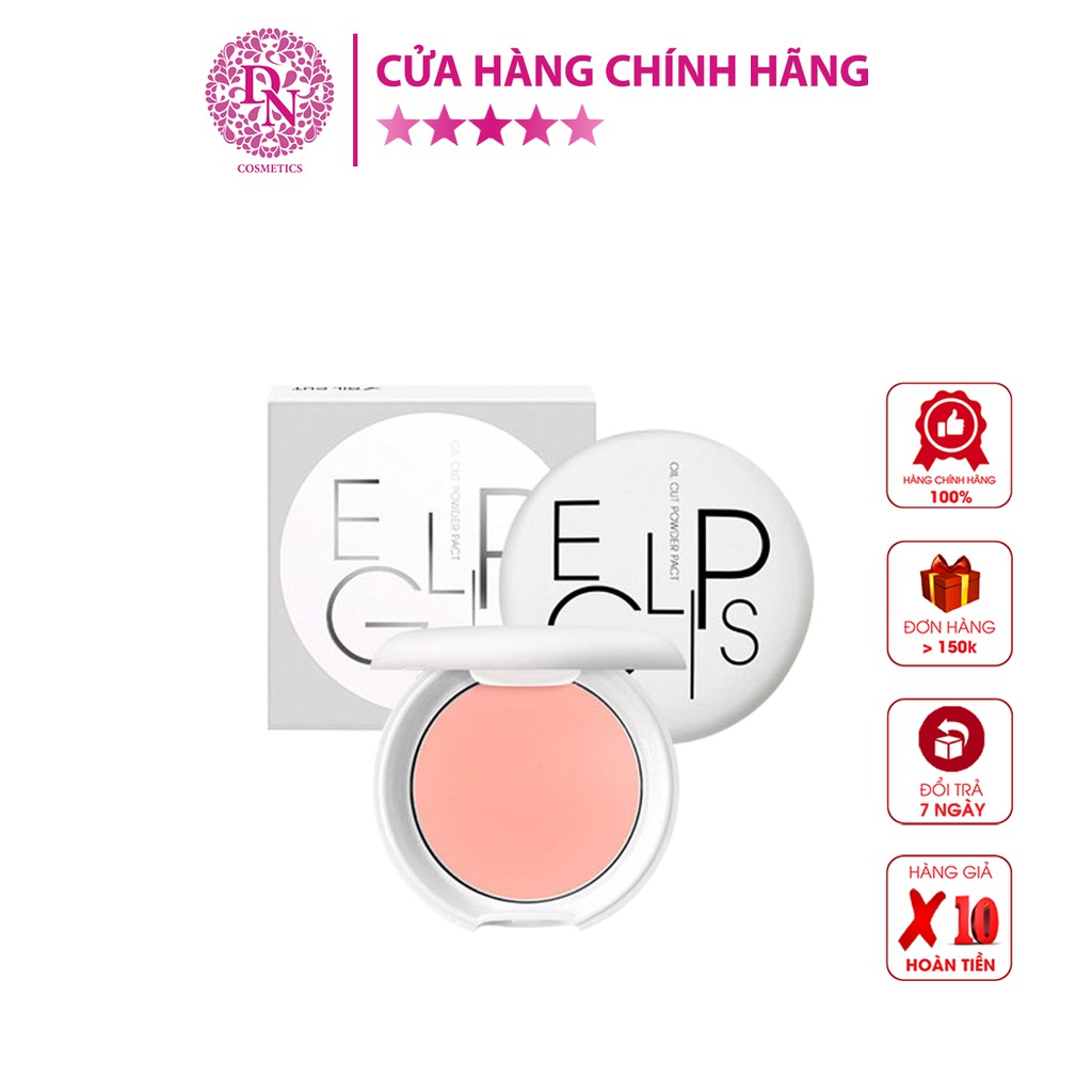 Phấn phủ dạng nén Eglips Oil Cut Powder Pact Màu Trắng 8g