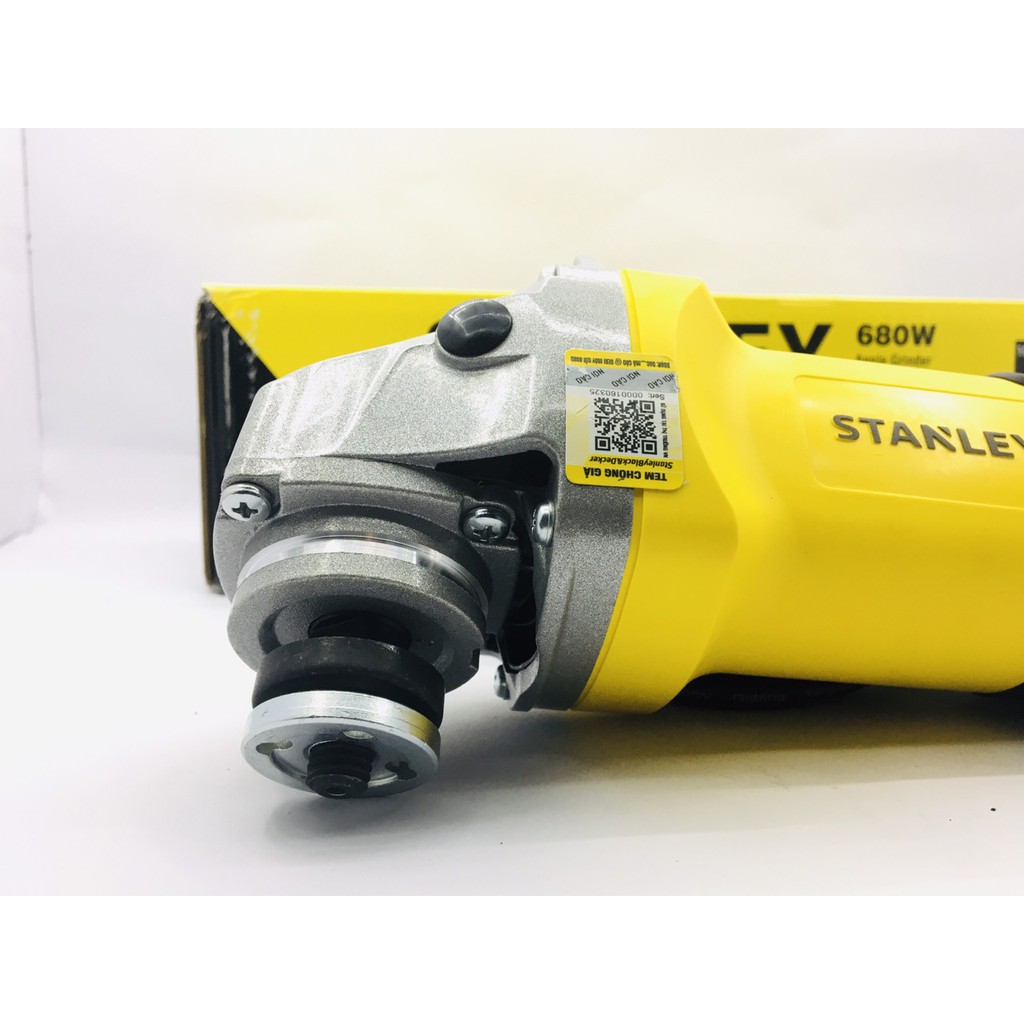 Máy mài góc Stanley 100mm 580W/680W công tắc đầu STGS5100-B1/STGT6100-B1, máy mài cầm tay chính hãng tại Ngô Thành Lợi