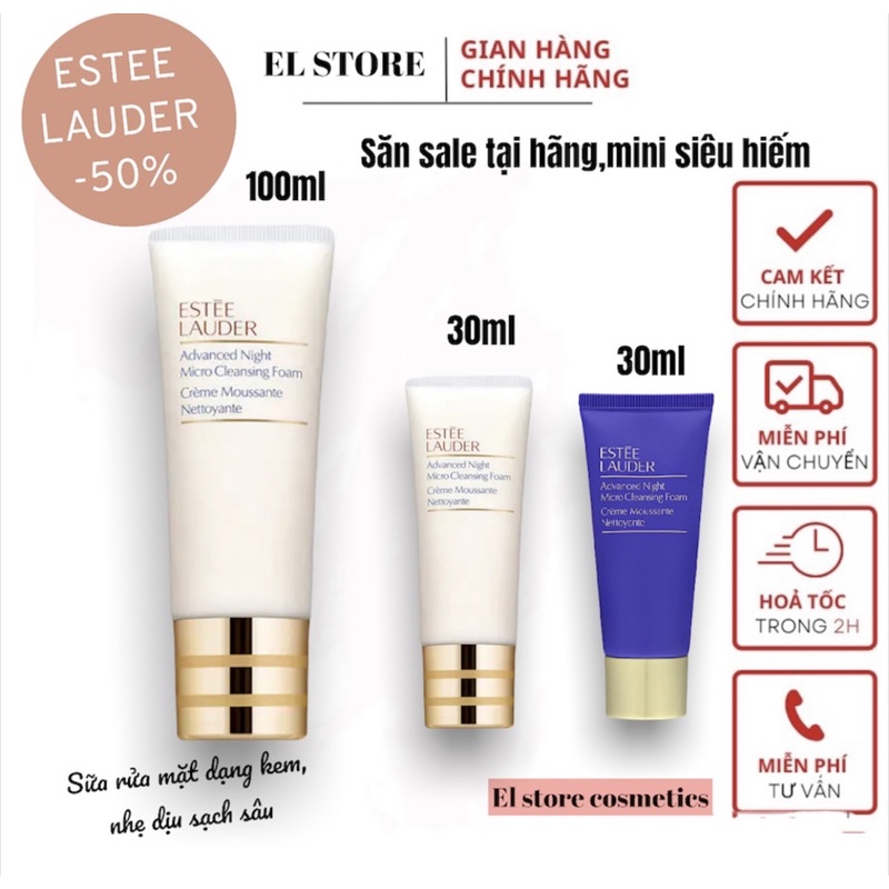 Sữa rửa mặt ESTEE LAUDER Advanced Night Micro Cleansing Foam