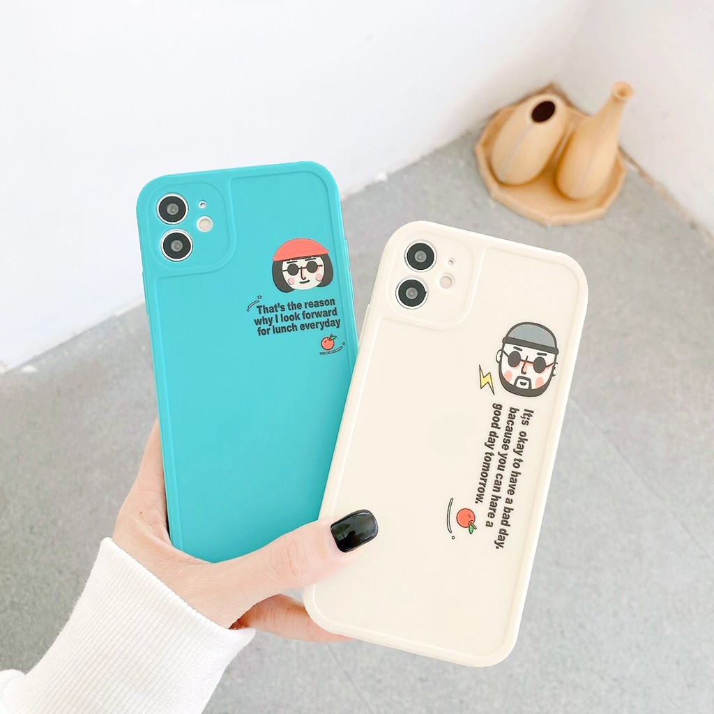 Ốp lưng iphone Happy Day IMD dày dặn viền nổi 5/5s/6/6plus/6s/6splus/7/7plus/8/8plus/x/xr/xs/11/12/pro/max/plus/promax | BigBuy360 - bigbuy360.vn