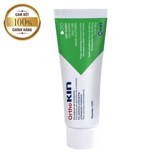 KEM ĐÁNH RĂNG DÀNH CHO NIỀNG RĂNG, CHỈNH NHA - ORTHOKIN 75 ML