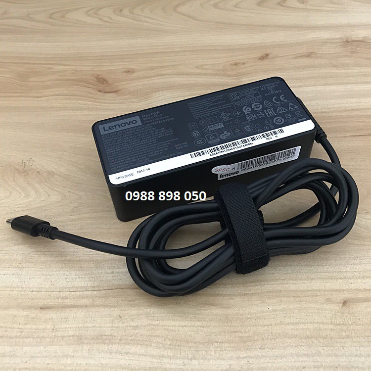 Sạc laptop Lenovo 65W chân USB-C bản gốc