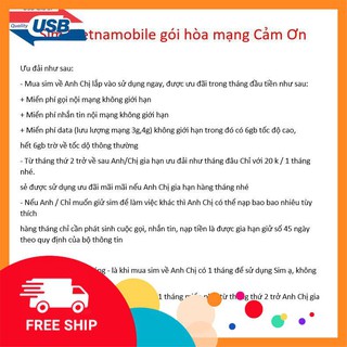 Sim Vietnamobile Chuyên Làm MMO