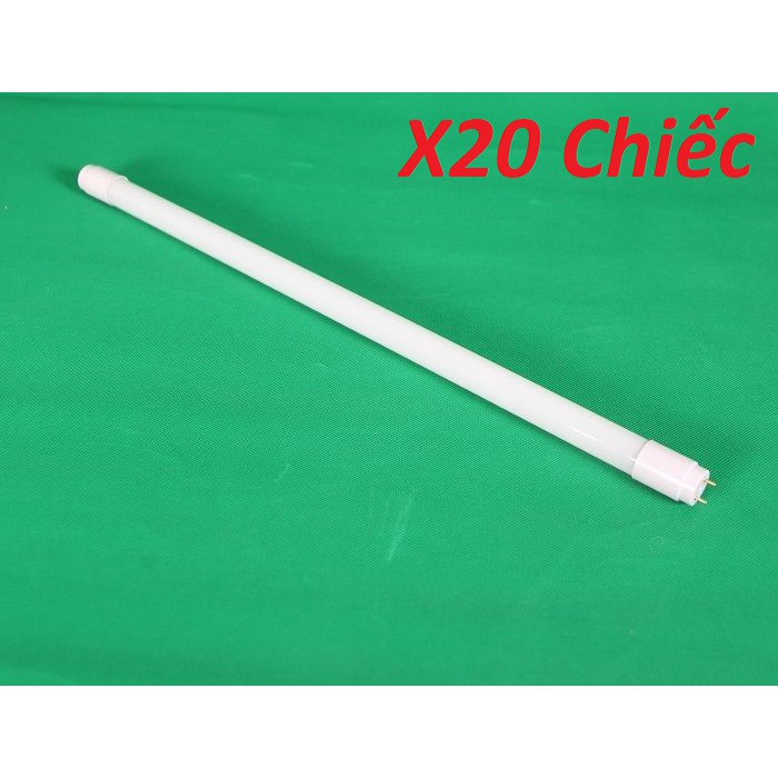 Bộ 20 bóng đèn tuýp Led T8 60cm 9w thủy tinh, bóng đèn tuýp led siêu sáng